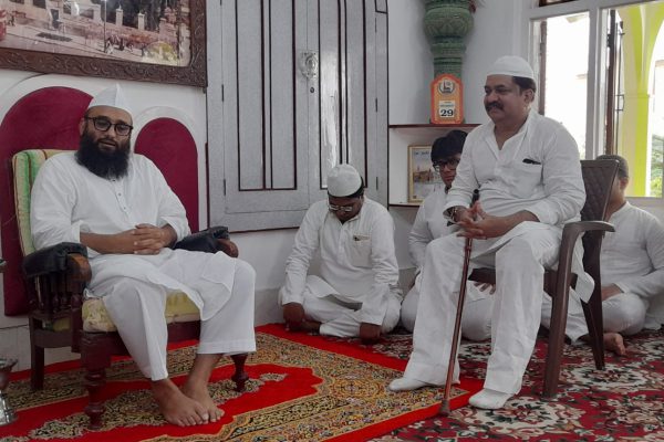 काज़ी ए जिला से ईद-उल-अजहा के मौके पर पूर्व मंत्री आबिद रजा ने की मुलाकात